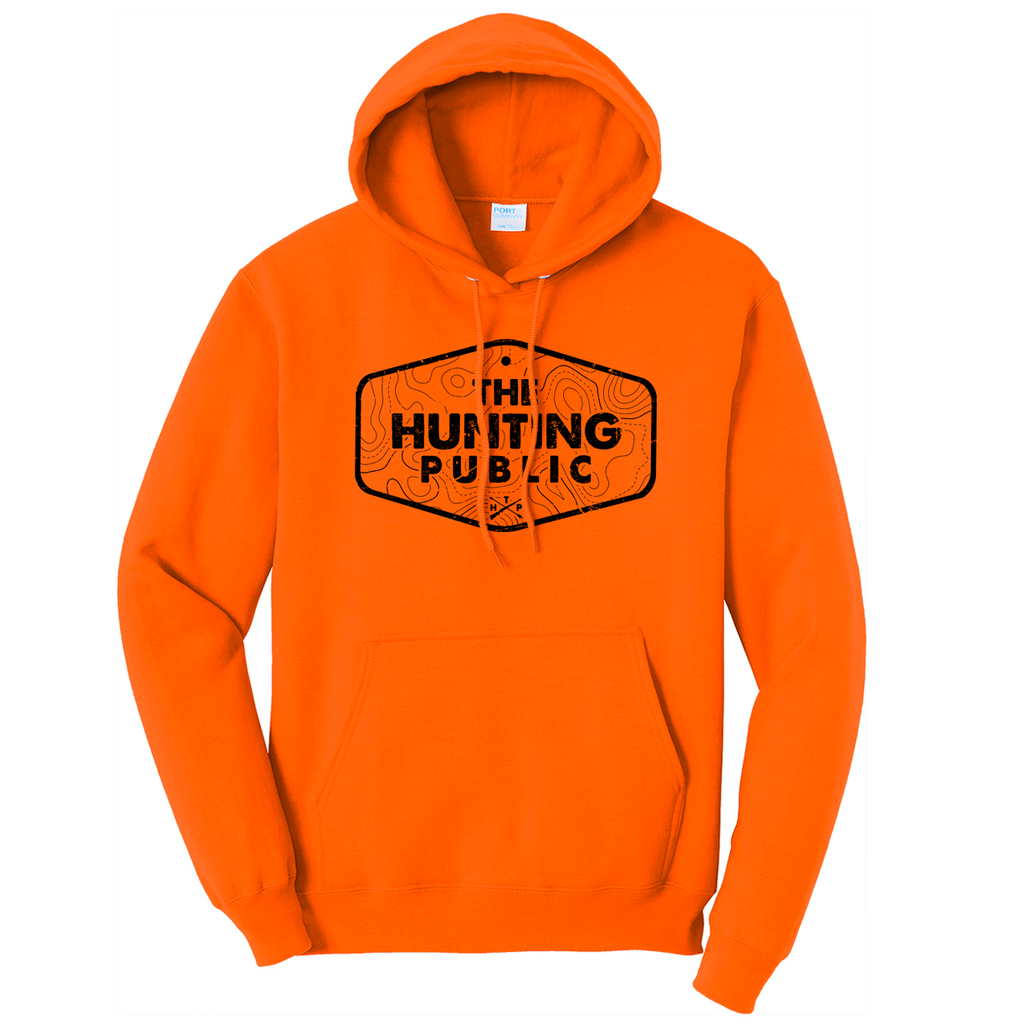 Topo Logo Hoodie - Blaze Orange