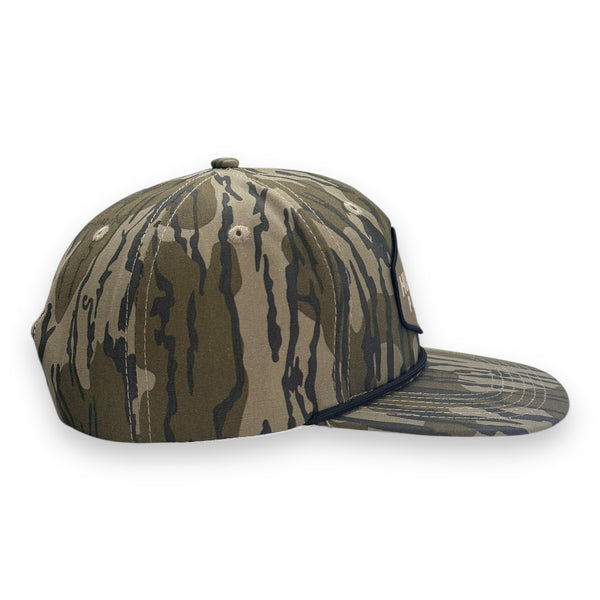 THP Rope Hat -Bottomland Camo/Core Logo