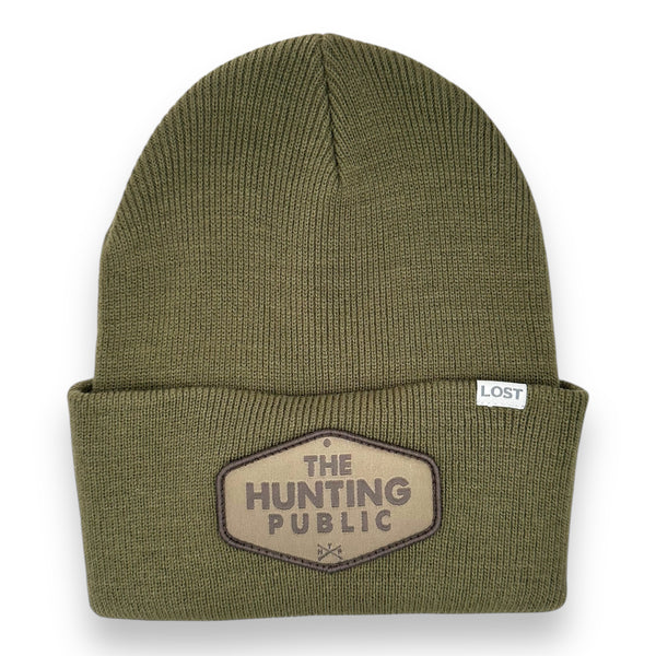 Cold Front Beanie- Olive