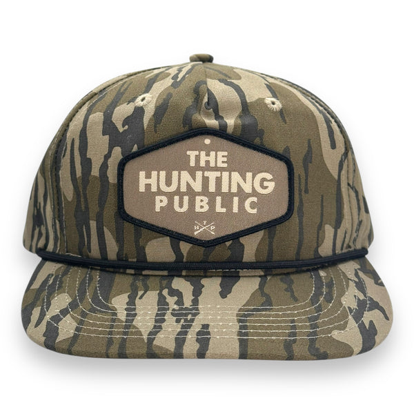 THP Rope Hat -Bottomland Camo/Core Logo