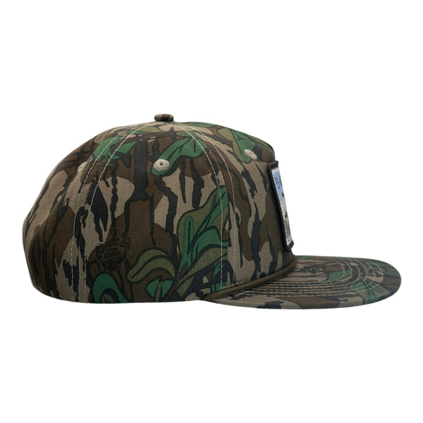 THP Turkey Stamp Rope Hat - Greenleaf