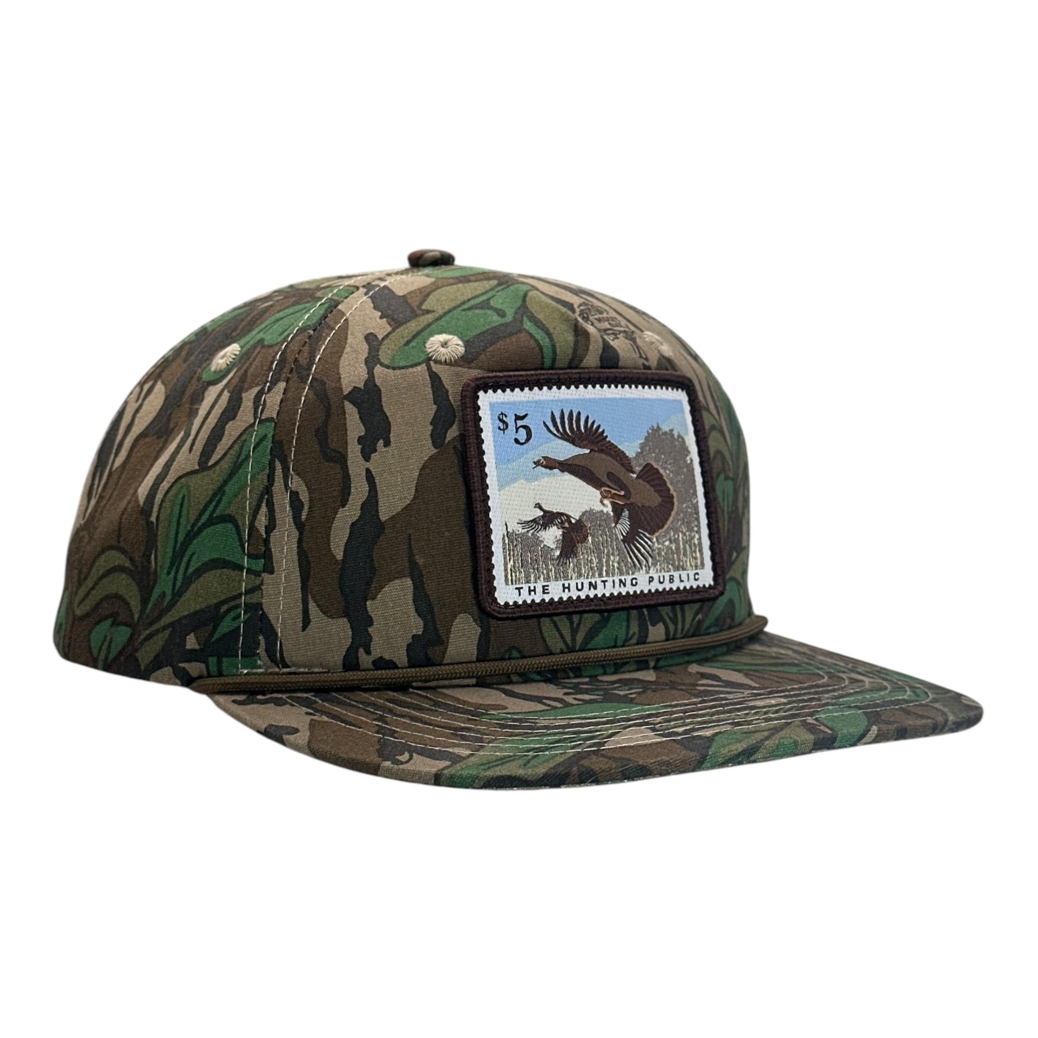 THP Turkey Stamp Rope Hat - Greenleaf | The Woodsguys Inc.