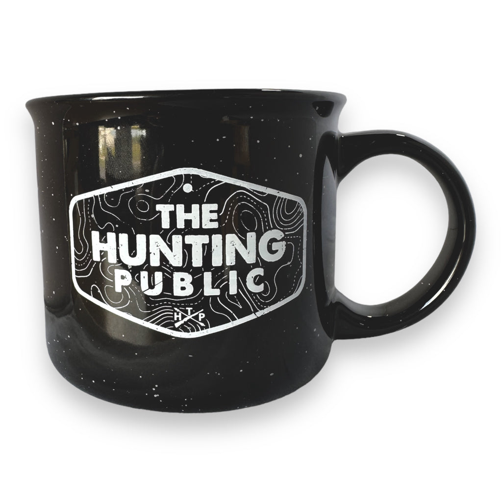THP Ceramic Topo Mug - Black