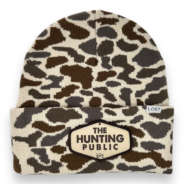 Cold Front Beanie- Duck Camo