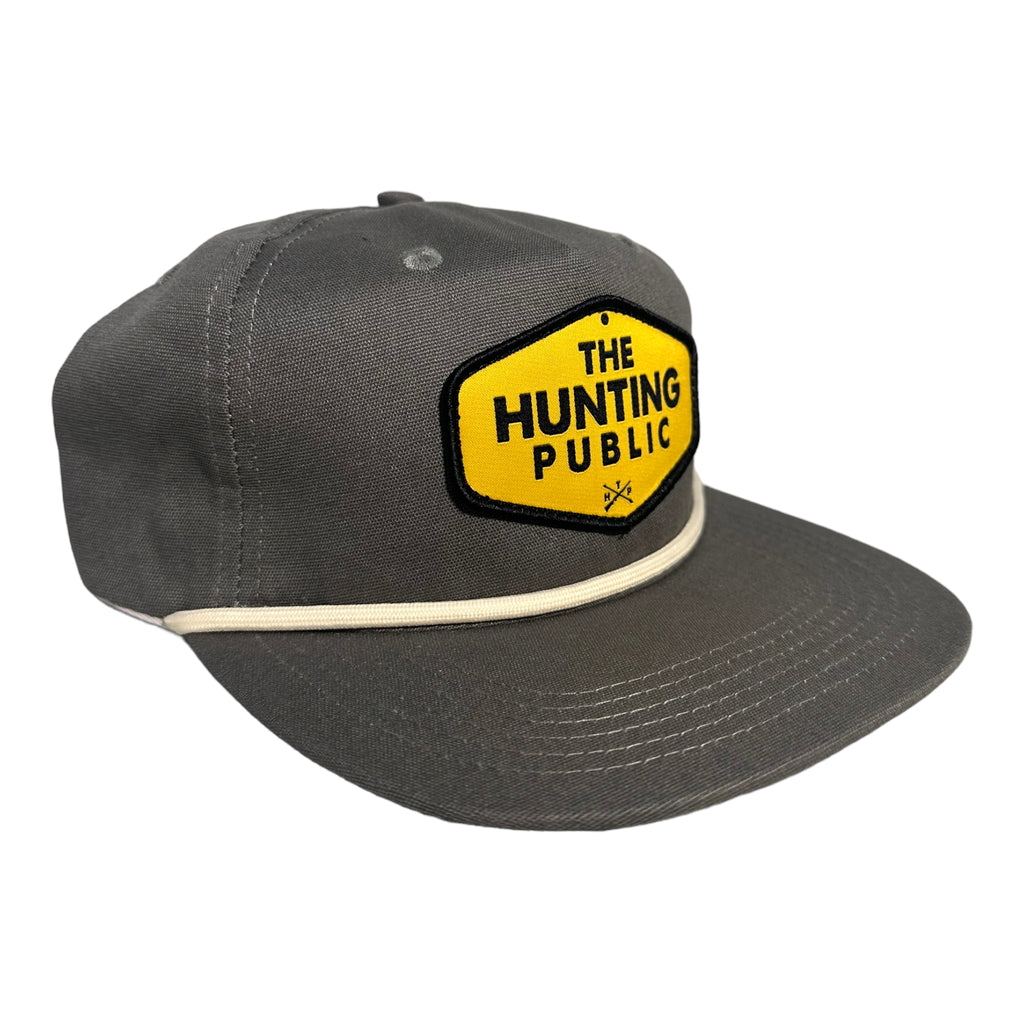 THP Rope Hat - Light Grey/Core Logo