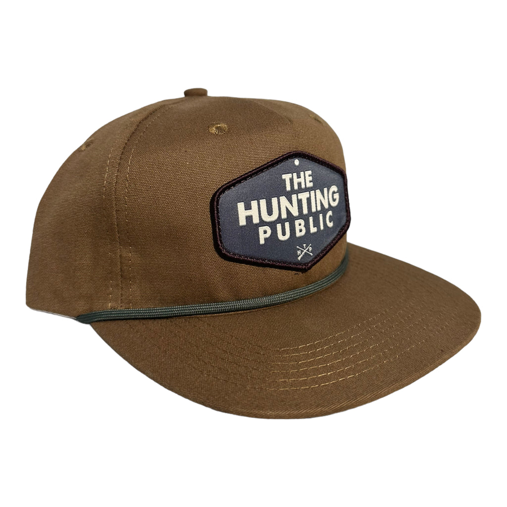 THP Rope Hat - Brown/Core Logo