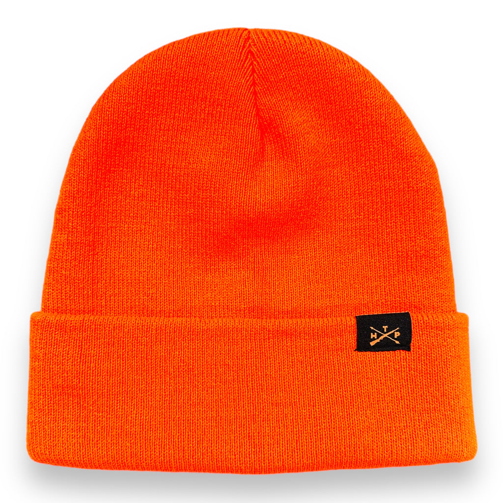 Blaze Orange Hunting Public Beanie