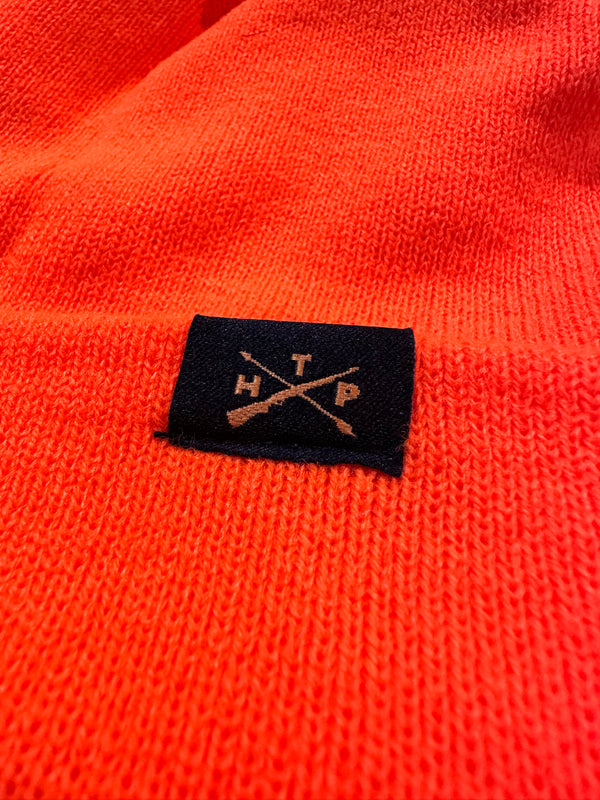 Blaze Orange Hunting Public Beanie
