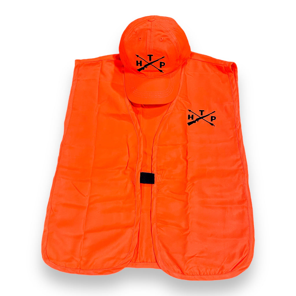 THP Blaze Orange Vest/Hat Combo