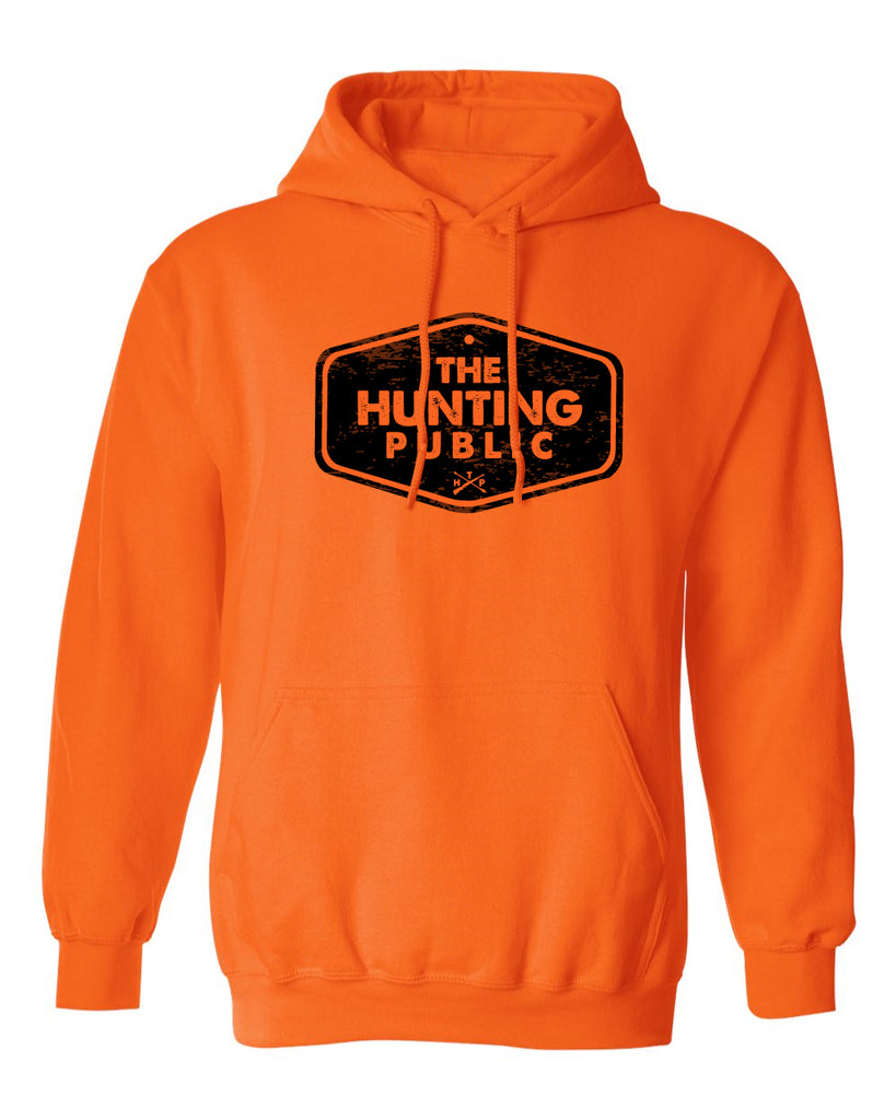 Blaze Orange Hunting Public Hoodie