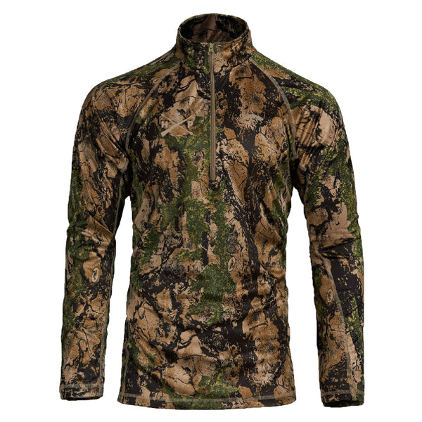 performance hunting gear Natural Gear SC2 Performance 1/4 zip