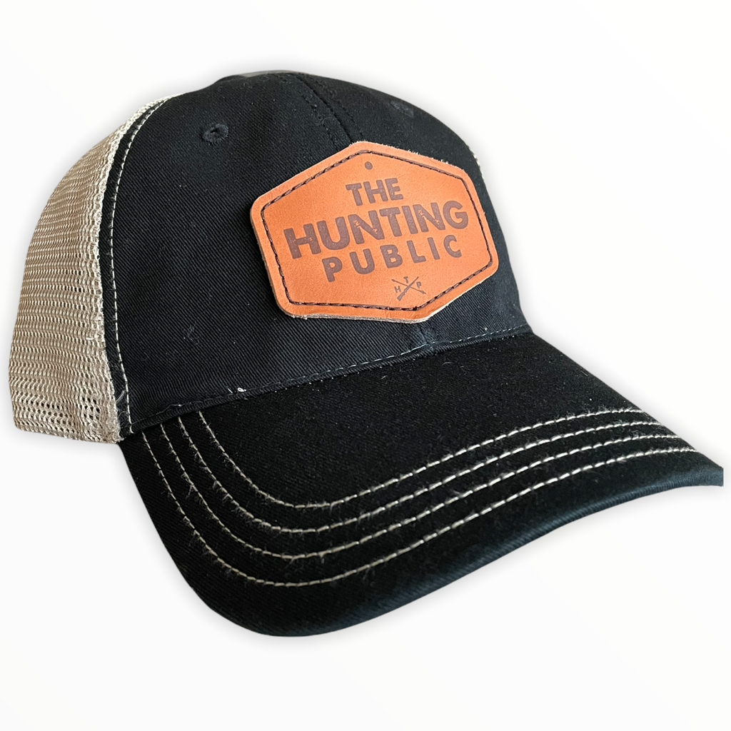 THP Unstructured Hat -Black/Khaki